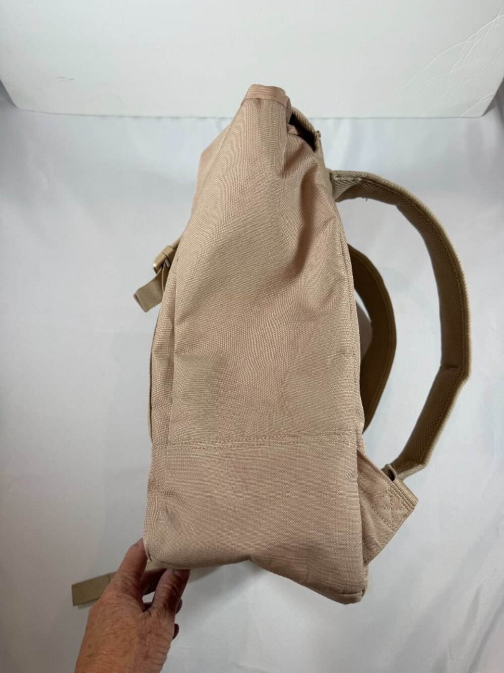 Herschel Iona Backpack, Light Taupe EUC - Picture 6 of 15